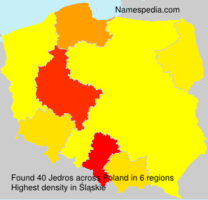 Surname Jedros in Poland Surname Jedros in Poland