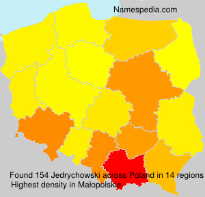 Surname Jedrychowski in Poland Surname Jedrychowski in Poland