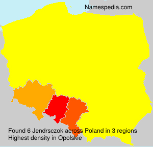 Surname Jendrsczok in Poland Surname Jendrsczok in Poland