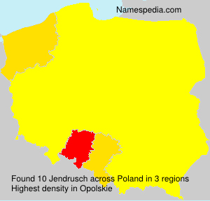 Surname Jendrusch in Poland Surname Jendrusch in Poland