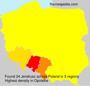 Surname Jendrusz in Poland Surname Jendrusz in Poland