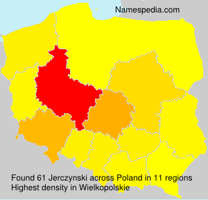 Surname Jerczynski in Poland Surname Jerczynski in Poland