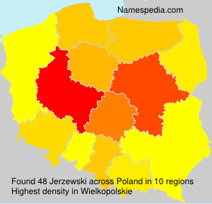 Surname Jerzewski in Poland Surname Jerzewski in Poland