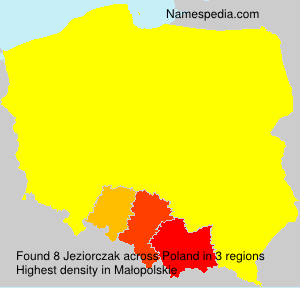 Surname Jeziorczak in Poland Surname Jeziorczak in Poland