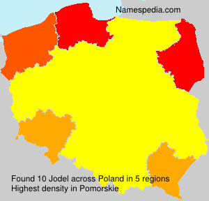 Surname Jodel in Poland Surname Jodel in Poland