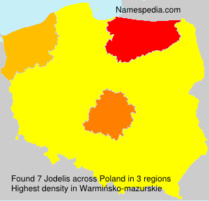 Surname Jodelis in Poland Surname Jodelis in Poland