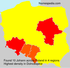 Surname Johann in Poland Surname Johann in Poland