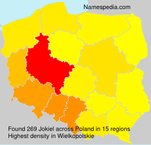 Surname Jokiel in Poland Surname Jokiel in Poland