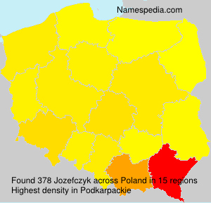 Surname Jozefczyk in Poland Surname Jozefczyk in Poland
