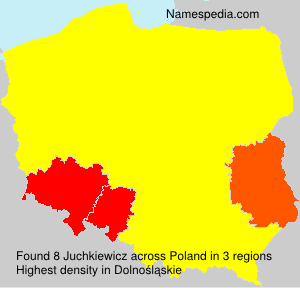Surname Juchkiewicz in Poland Surname Juchkiewicz in Poland