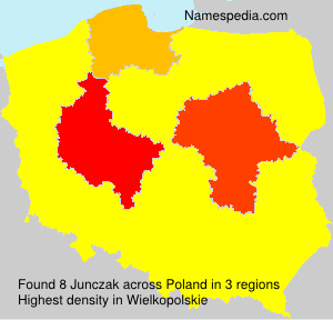 Surname Junczak in Poland Surname Junczak in Poland