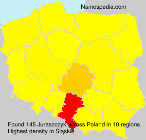 Surname Juraszczyk in Poland Surname Juraszczyk in Poland