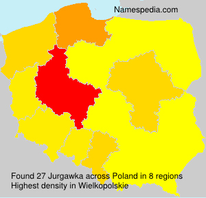 Surname Jurgawka in Poland Surname Jurgawka in Poland