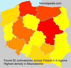 Surname Jurkowlaniec in Poland Surname Jurkowlaniec in Poland