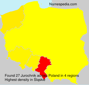 Surname Jurochnik in Poland Surname Jurochnik in Poland