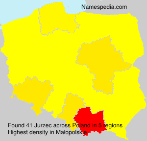 Surname Jurzec in Poland Surname Jurzec in Poland