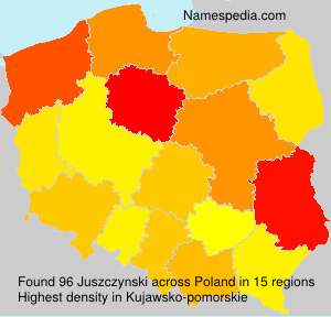 Surname Juszczynski in Poland Surname Juszczynski in Poland
