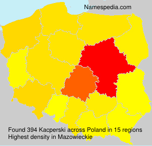 Surname Kacperski in Poland Surname Kacperski in Poland