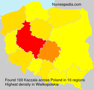 Surname Kaczala in Poland Surname Kaczala in Poland