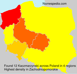 Surname Kaczmarzynski in Poland Surname Kaczmarzynski in Poland