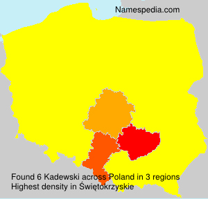 Surname Kadewski in Poland Surname Kadewski in Poland