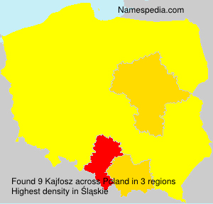 Surname Kajfosz in Poland Surname Kajfosz in Poland