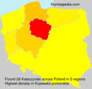 Surname Kalaczynski in Poland Surname Kalaczynski in Poland