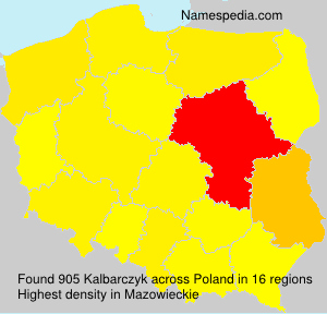 Surname Kalbarczyk in Poland Surname Kalbarczyk in Poland