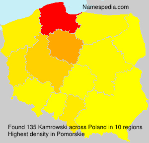 Surname Kamrowski in Poland Surname Kamrowski in Poland