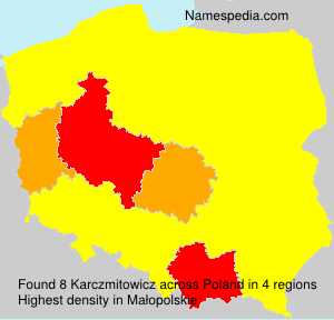 Surname Karczmitowicz in Poland Surname Karczmitowicz in Poland