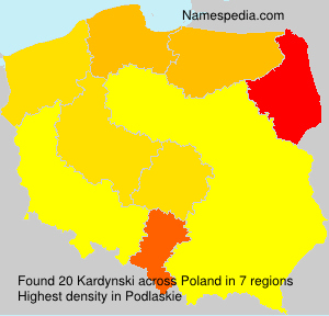 Surname Kardynski in Poland Surname Kardynski in Poland