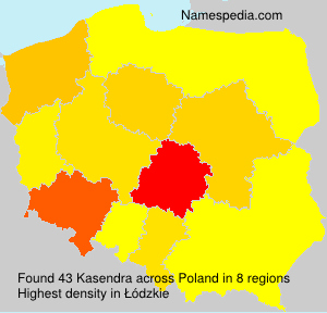 Surname Kasendra in Poland Surname Kasendra in Poland
