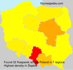 Surname Kasparek in Poland Surname Kasparek in Poland