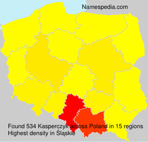 Surname Kasperczyk in Poland Surname Kasperczyk in Poland
