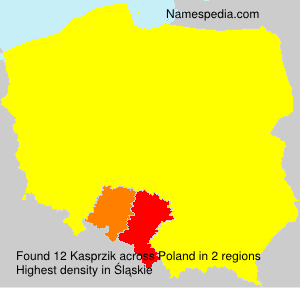 Surname Kasprzik in Poland Surname Kasprzik in Poland