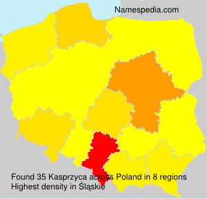Surname Kasprzyca in Poland Surname Kasprzyca in Poland