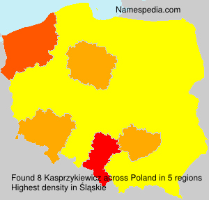 Surname Kasprzykiewicz in Poland Surname Kasprzykiewicz in Poland