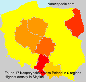 Surname Kasprzynska in Poland Surname Kasprzynska in Poland