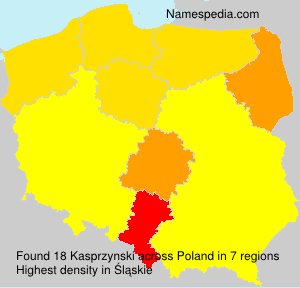 Surname Kasprzynski in Poland Surname Kasprzynski in Poland