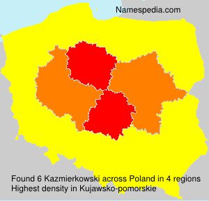 Surname Kazmierkowski in Poland Surname Kazmierkowski in Poland