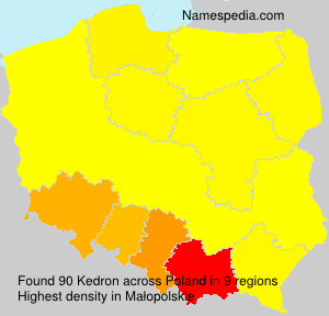 Surname Kedron in Poland Surname Kedron in Poland