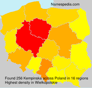 Surname Kempinska in Poland Surname Kempinska in Poland