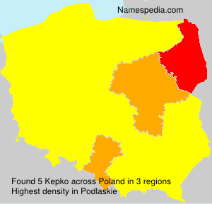 Surname Kepko in Poland Surname Kepko in Poland