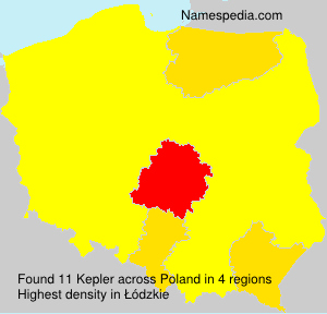 Surname Kepler in Poland Surname Kepler in Poland