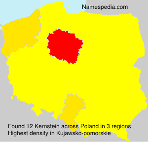 Surname Kernstein in Poland Surname Kernstein in Poland