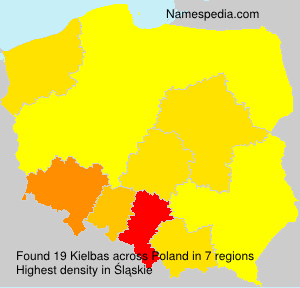 Surname Kielbas in Poland Surname Kielbas in Poland