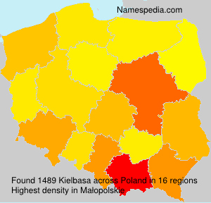 Surname Kielbasa in Poland Surname Kielbasa in Poland