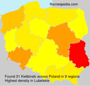 Surname Kielbinski in Poland Surname Kielbinski in Poland