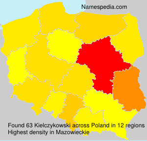 Surname Kielczykowski in Poland Surname Kielczykowski in Poland
