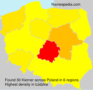 Surname Kierner in Poland Surname Kierner in Poland